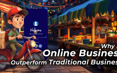 Why Online Business Outperform Traditional Business?