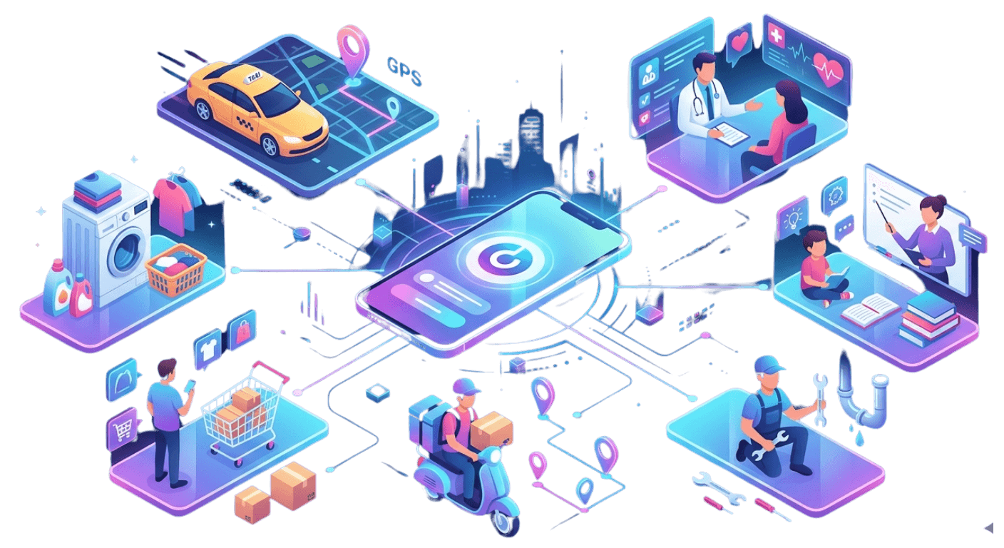 Transforming Various Business Sectors With Our On-Demand Apps
