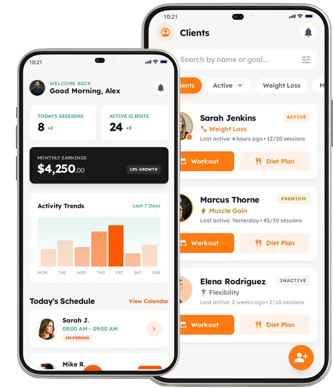 fitness Fitness Trainer App