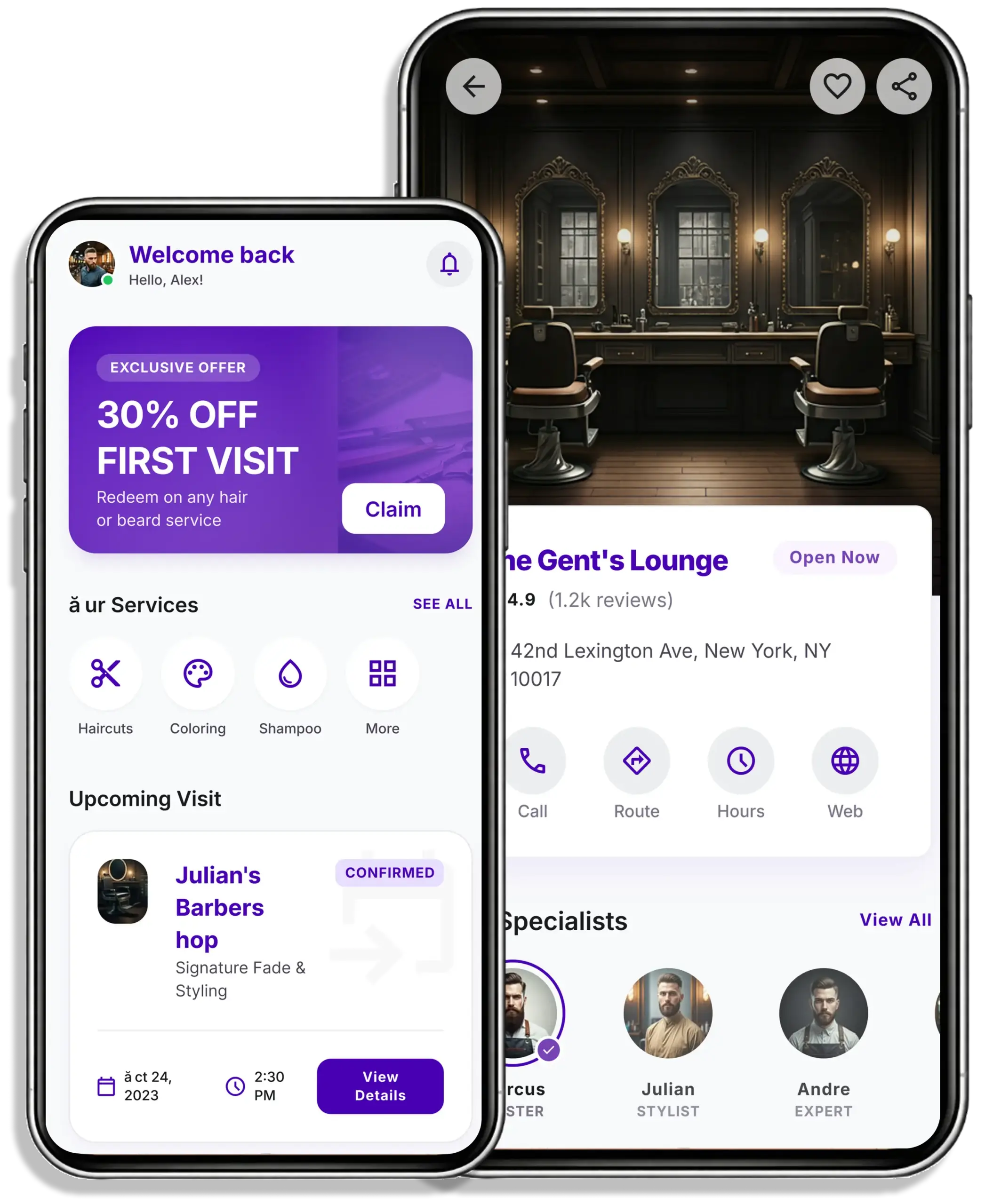 salon-Customer App